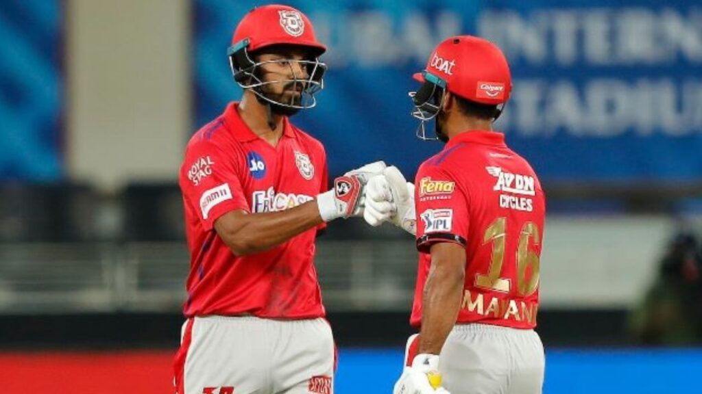 PBKS बनाम KKR के लिए 100 से अधिक साझेदारियां